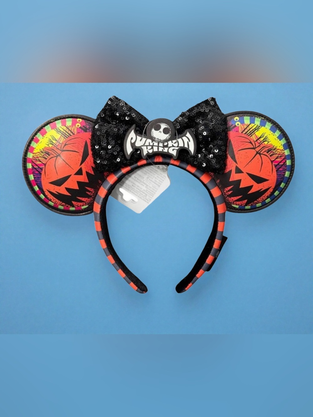 Disney Parks Nightmare Before Christmas Pumpkin King Ears